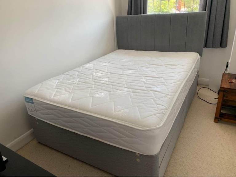 Divan Double (Single + King Size) Bed+Mattress CLEARANCE SALE ON BRAND NEW BEDS WITH MATTRESSES