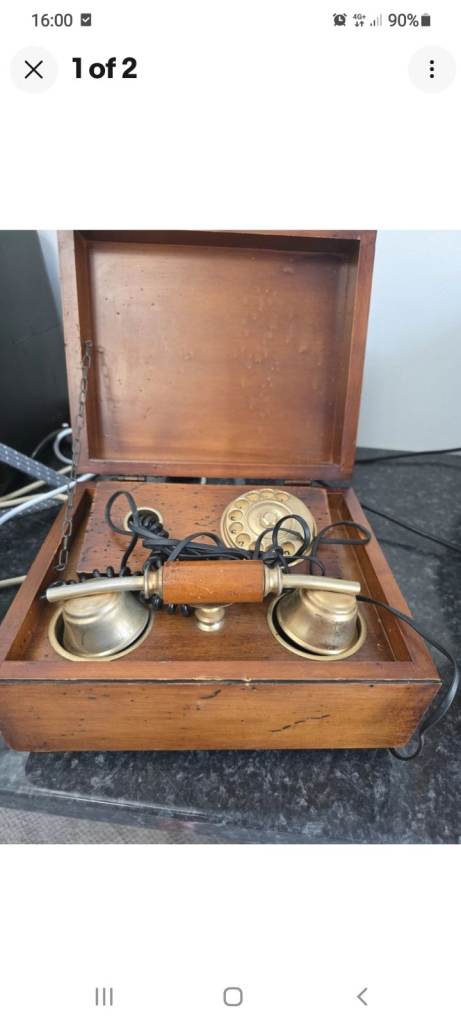 Rare Vintage  Telephone  in box