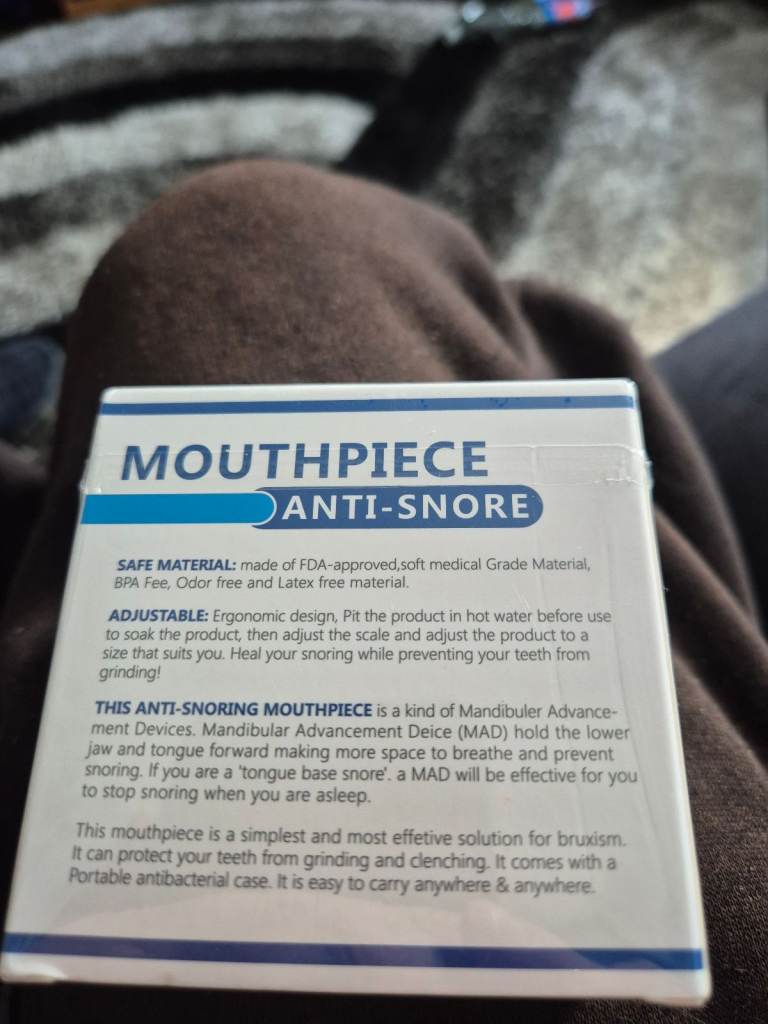 BRAND NEW SNORING MONTH PIECE 