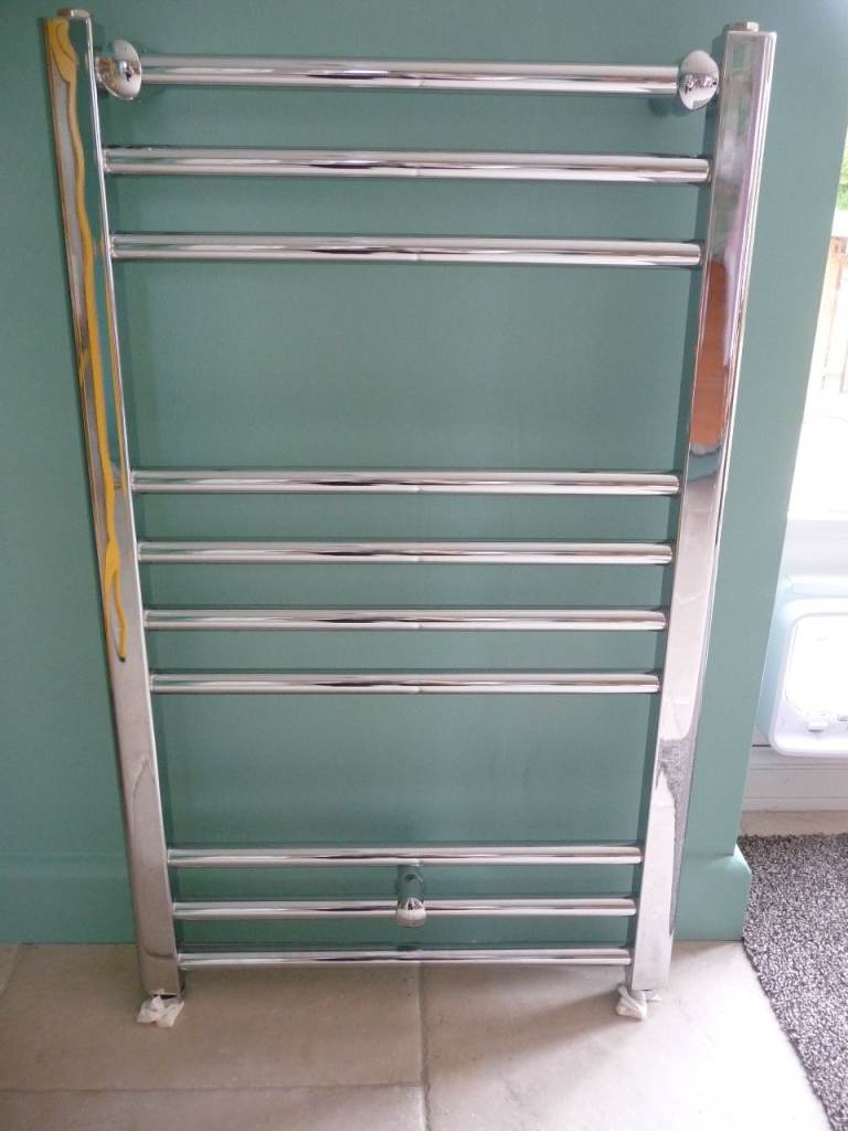 Towel Rail Radiator – chrome finish in very good condition.