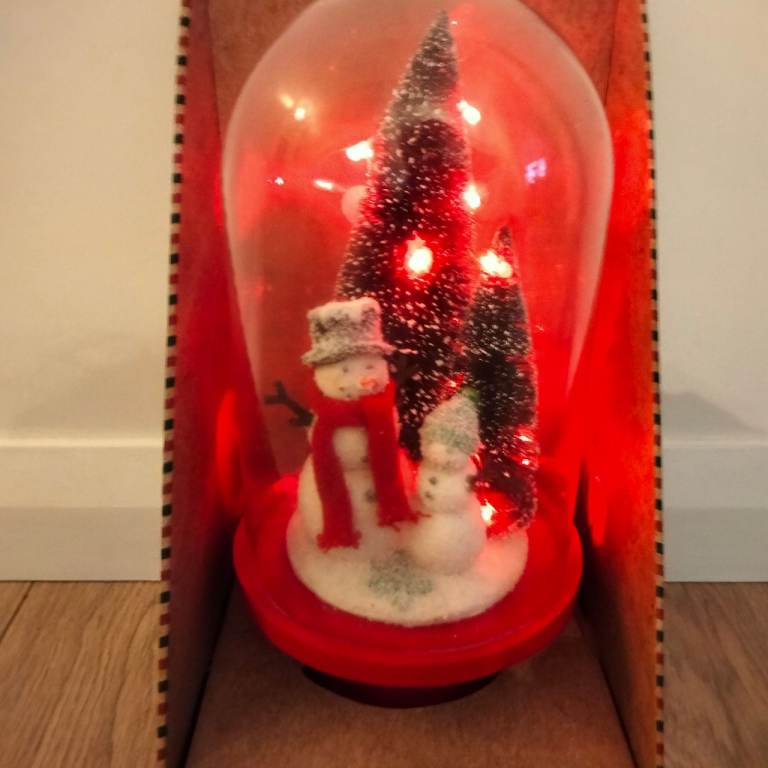 Brand new Christmas dome, lights up and plays music 