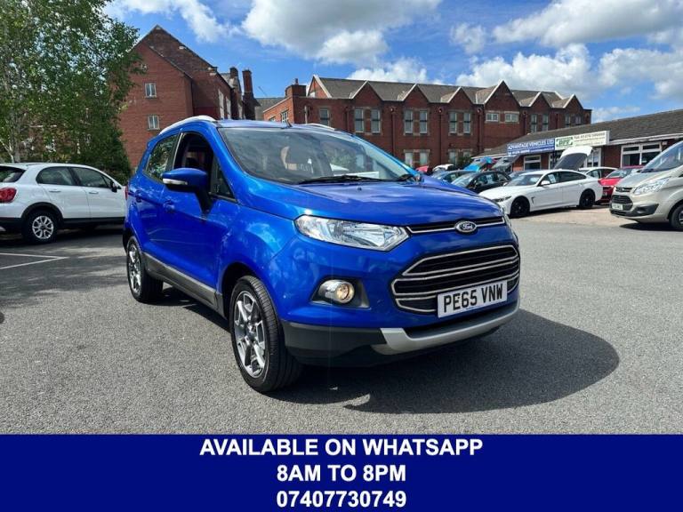 2015 Ford Ecosport 1.5 TDCi Titanium SUV 5dr Diesel Manual 2WD Euro 6 (95 ps) HATCHBACK Diesel Ma...