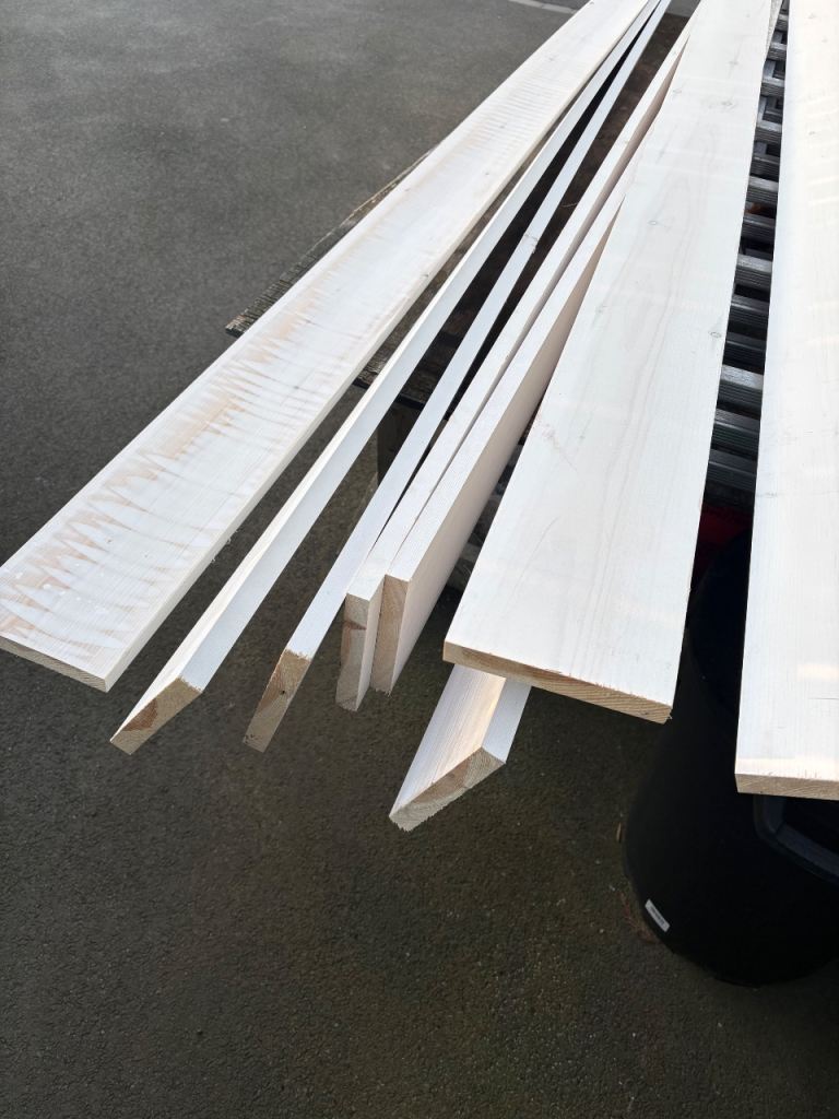 Fascia boards, 200mm wide