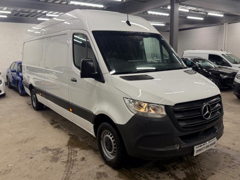 2023 Mercedes-Benz Sprinter 23 REG 3.5t L3H2 LWB Progressive Panel Van No Vat salvage damaged rep...