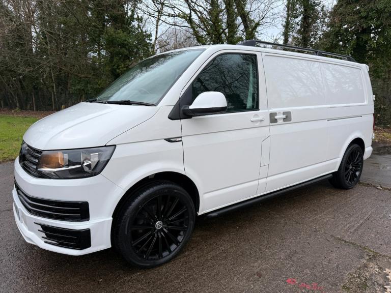 2019 VOLKSWAGEN TRANSPORTER T6 TDI STARTLINE LWB IN CANDY WHITE - EURO SIX -