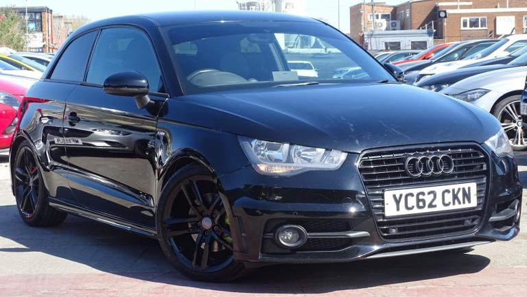 AUDI A1 1.4 TFSI S line Black Auto Petrol 2012