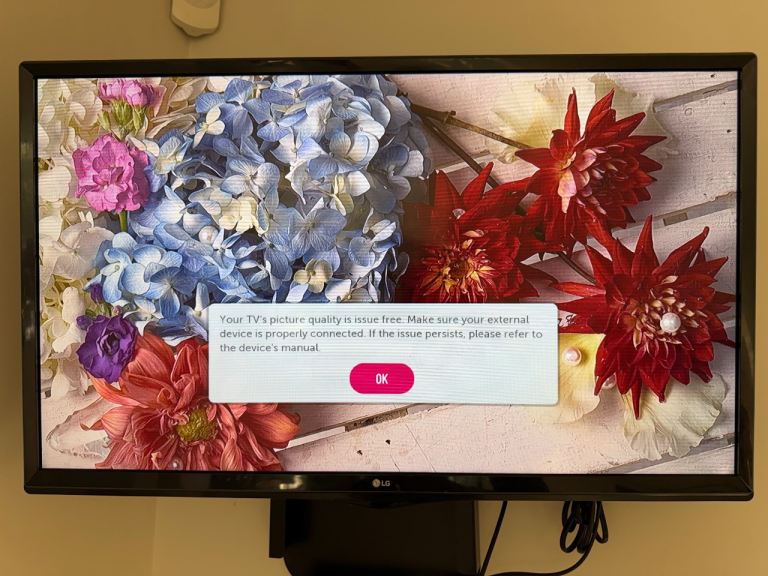 LG 28 inch Smart TV / Monitor - Full HD with WiFi