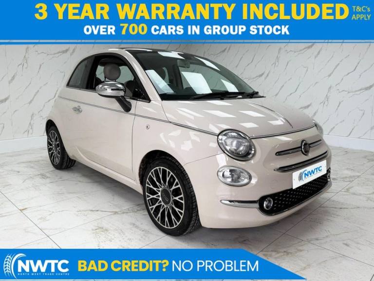 2018 Fiat 500 1.2 Collezione Fall Hatchback 3dr Petrol Manual Euro 6 (s/s) (69 bhp) 1 FOR Hatchba...