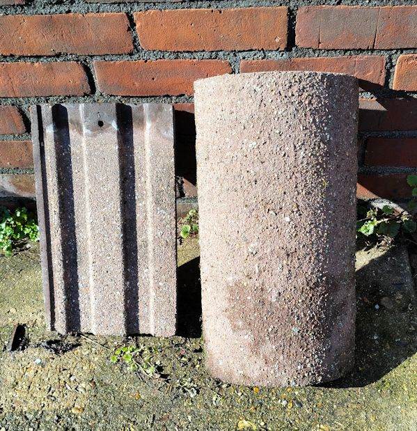 Reclaimed Camtile Standard Concrete Roof Tiles - Granula Brown