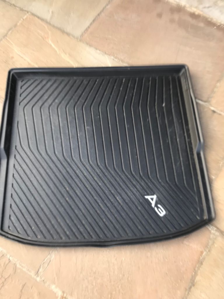 Audi A3 saloon boot liner - genuine