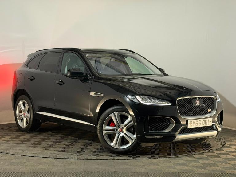 2016 66 JAGUAR F-PACE V6 S 3.0 DIESEL AUTOMATIC AWD 4WD SUV 1 PREVIOUS OWNER