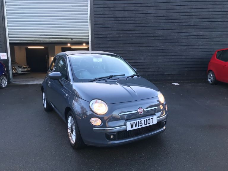 Fiat, 500, Convertible, 2015, Manual, 1242 (cc), 3 doors
