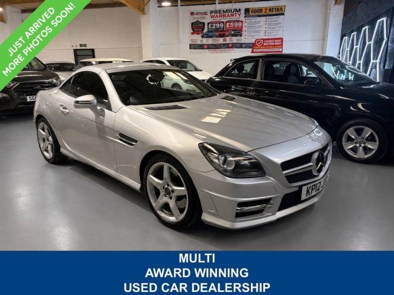 2012 Mercedes-Benz SLK 1.8 SLK200 BlueEfficiency AMG Sport Convertible 2dr Petrol G-Tronic+ Euro ...