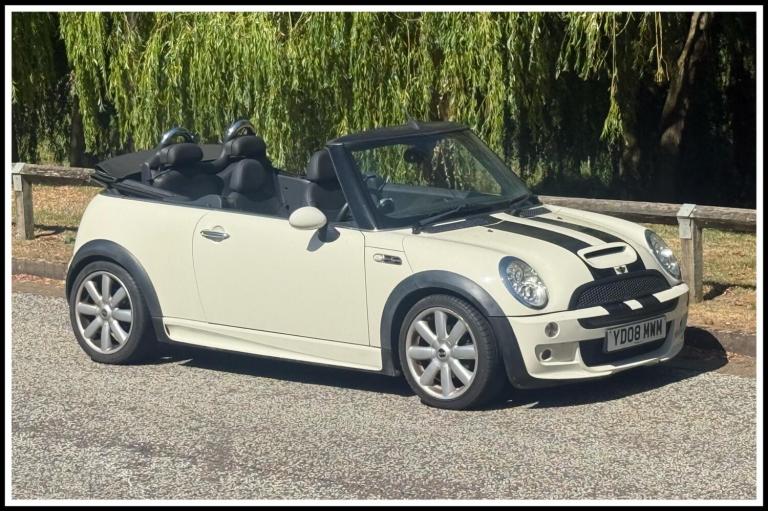 2008 MINI Convertible 1.6 Cooper S 2dr CONVERTIBLE PETROL Manual