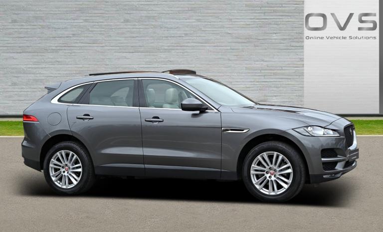 JAGUAR F-PACE PORTFOLIO 2.0d D180 DIESEL AUTO 5DR 4X4 2017 [67] GREY