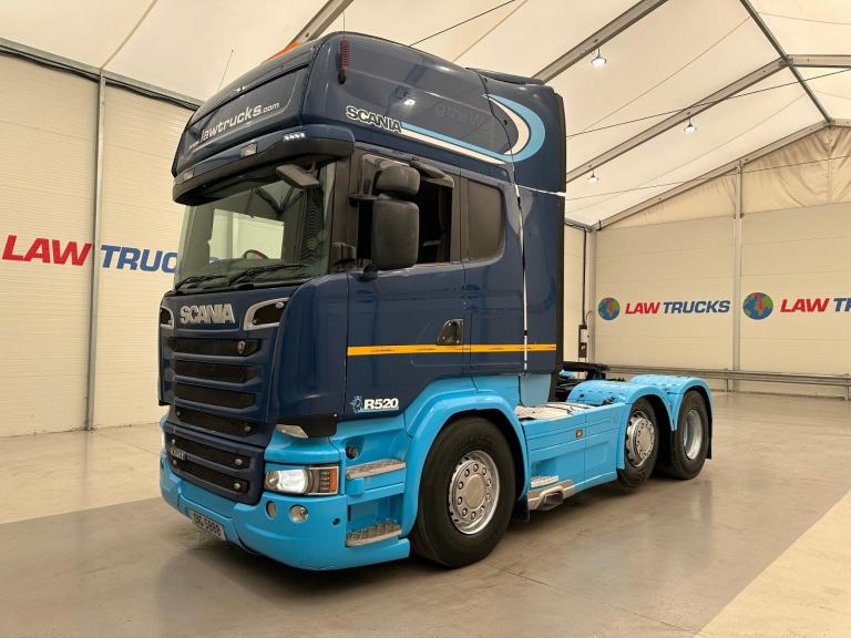 Scania R520 V8 6x2 Midlift Sleeper Cab Tractor Unit