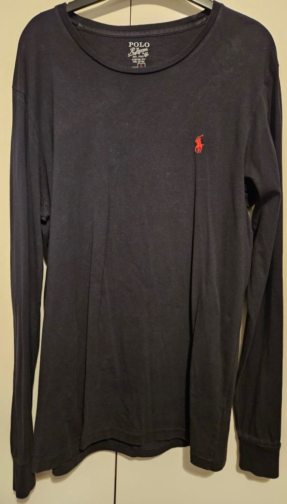 Polo Ralph Lauren Navy Long-Sleeve T-Shirt