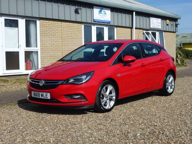 2018 18 VAUXHALL ASTRA 1.4I TURBO SRI HATCHBACK 5DR PETROL MANUAL EURO 6 (150 PS