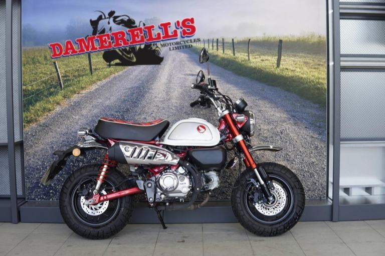 2023 HONDA MONKEY Z 125 WHITE MOTORCYCLE