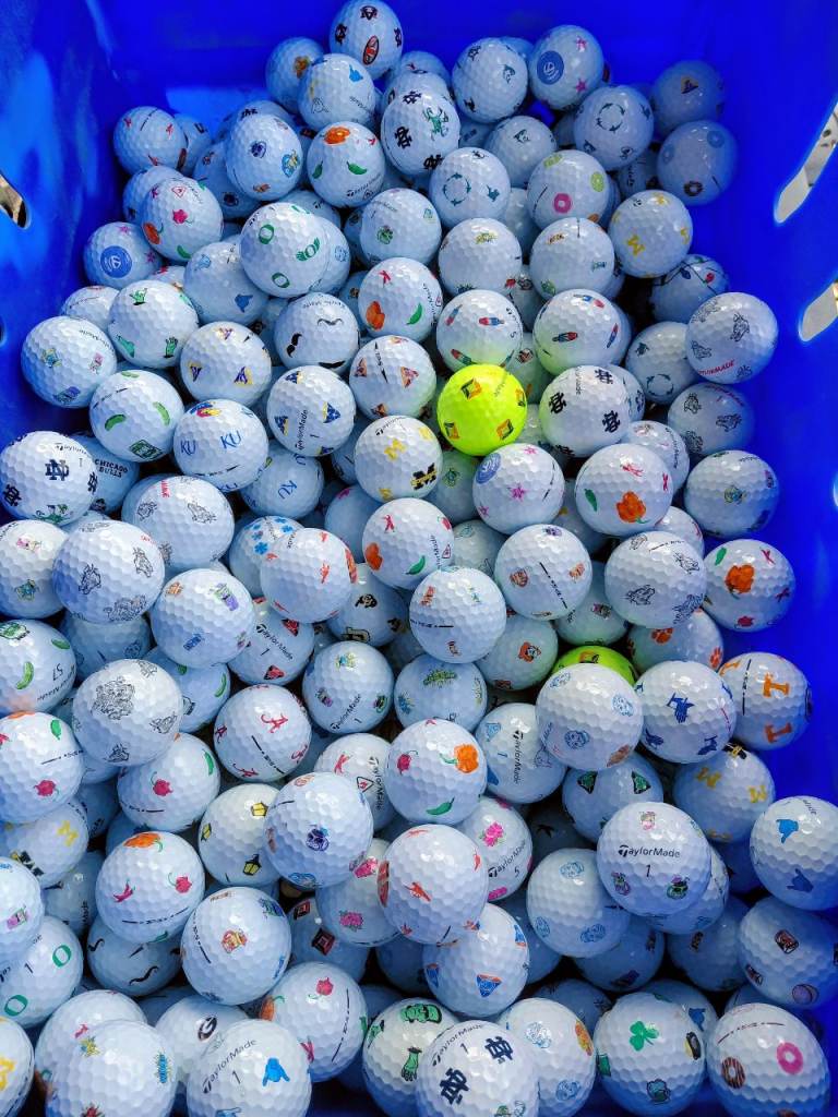 Miscellaneous Taylormade TP5/TP5X Pix Golf Balls Pearl/A Grade 