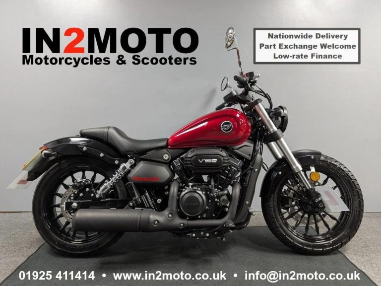 2024 (74) Keeway RKV125C in Red