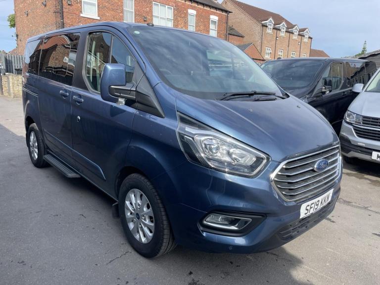 FORD TOURNEO CUSTOM 2.0 320 ECOBLUE 130BHP AUTOMATIC 6 SEAT CREW VAN EURO 6 2019