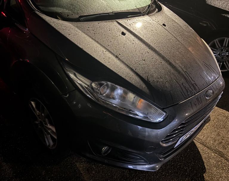 2016 ford fiesta complete front end in grey 