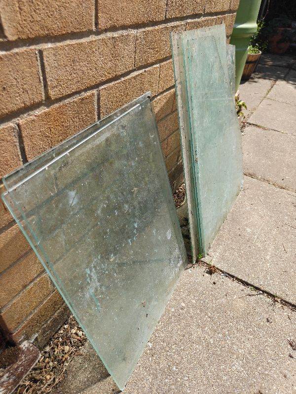 Greenhouse Glass Offcuts