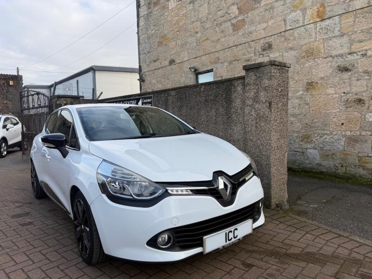 65 RENAULT CLIO DYNAMIQUE S DCI 1.5 5DR WHITE BODYKIT BLACK ALLOYS SATNAV B/TH