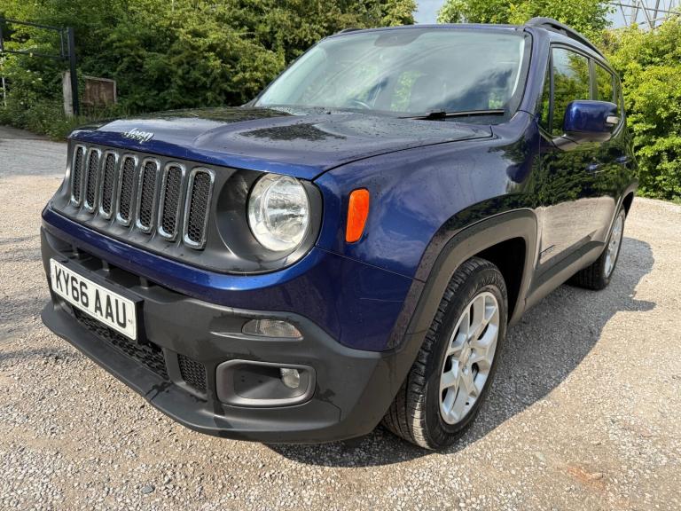 2016 66 JEEP RENEGADE 1.6 MULTIJET LONGITUDE AMAZING COLOUR MOT 06/26 PX SWAPS