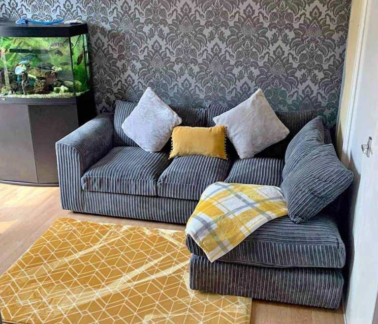 💕Stunning | Dylan | Cord Fabric | Sofa | Free Delivery and Warranty