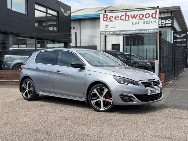 2016 Peugeot 308 1.2 PureTech GT Line Euro 6 (s/s) 5dr HATCHBACK Petrol Manual