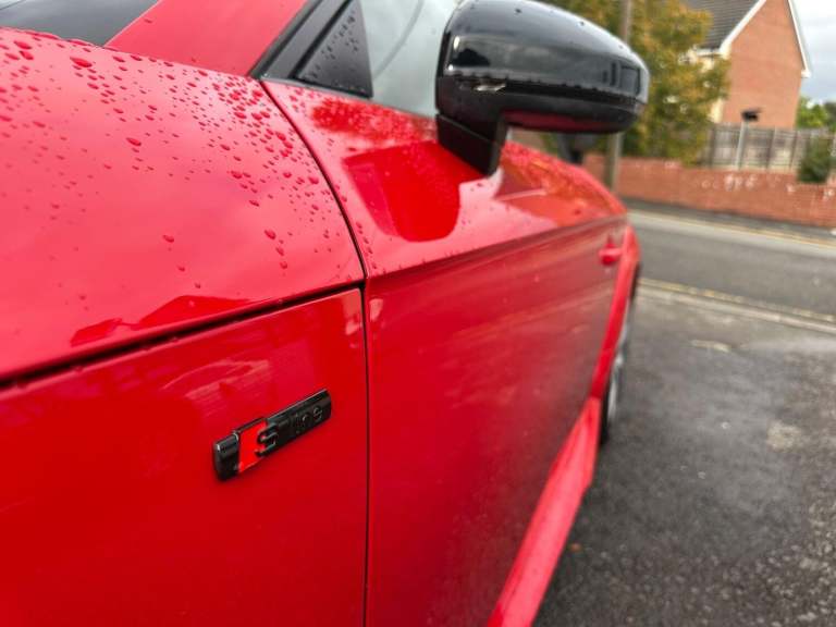 AUDI TT Convertible Red S-Line Black Edition Manual Petrol 2018