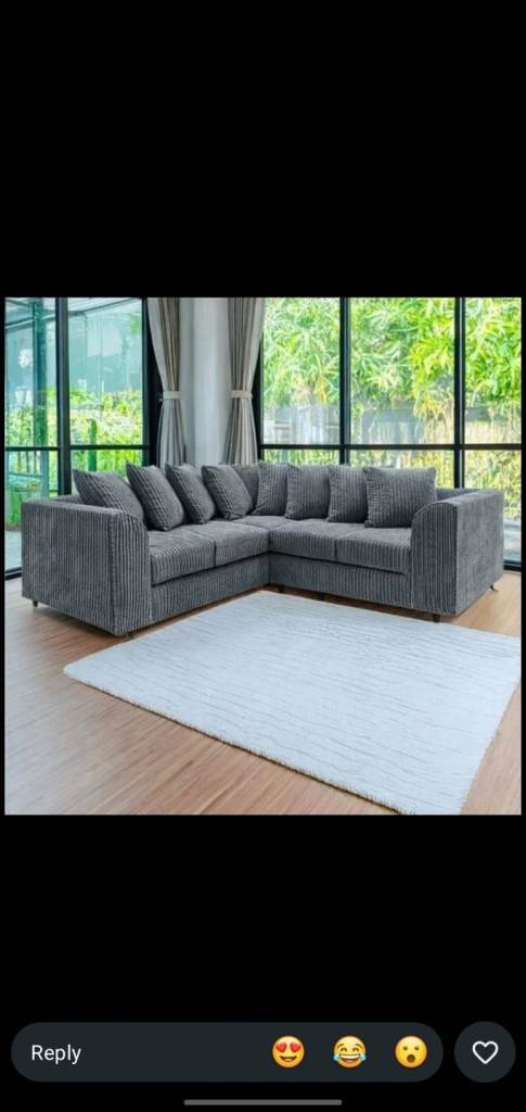 Modern brand new sofas available for sale 