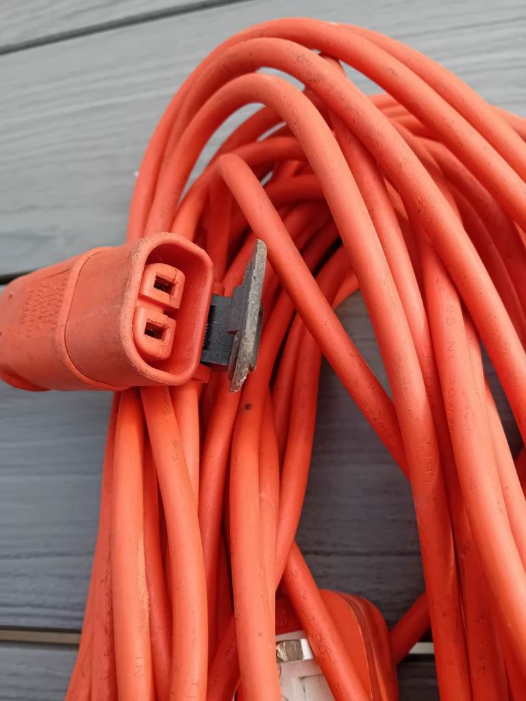 Mains power cable lead : Flymo : 20 metres