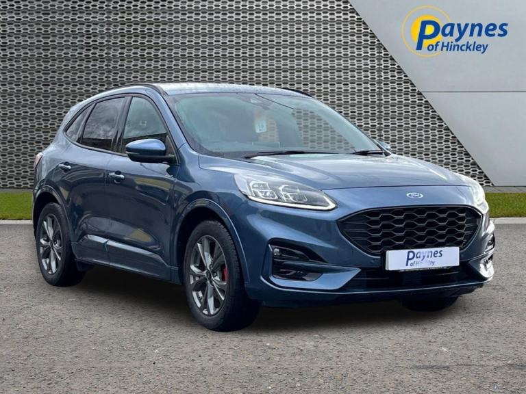 2024 Ford Kuga ST-Line EdT 2.5L CVT AUTO fHEV E6 5dr Chrome Blue W/LESS CHARGING