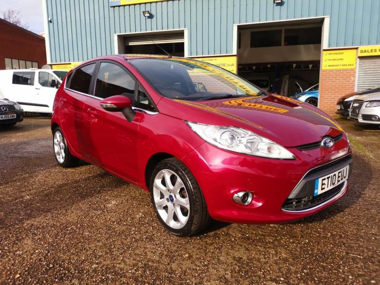 2010 Ford Fiesta 1.4 Titanium 5dr Auto HATCHBACK Petrol Automatic