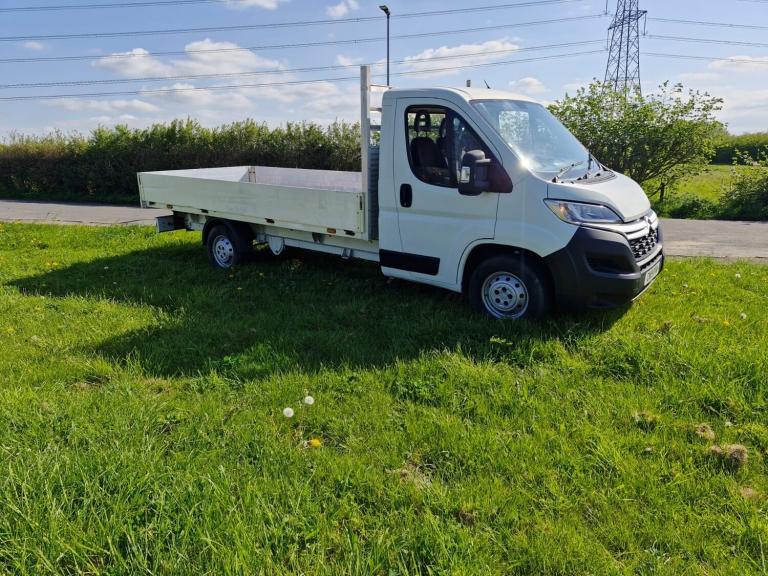 2019 Citroen Relay 2.0 BlueHDi 160ps Plus 14ft lwb dropside pickup NO VAT CHASSIS CAB Diesel Manual