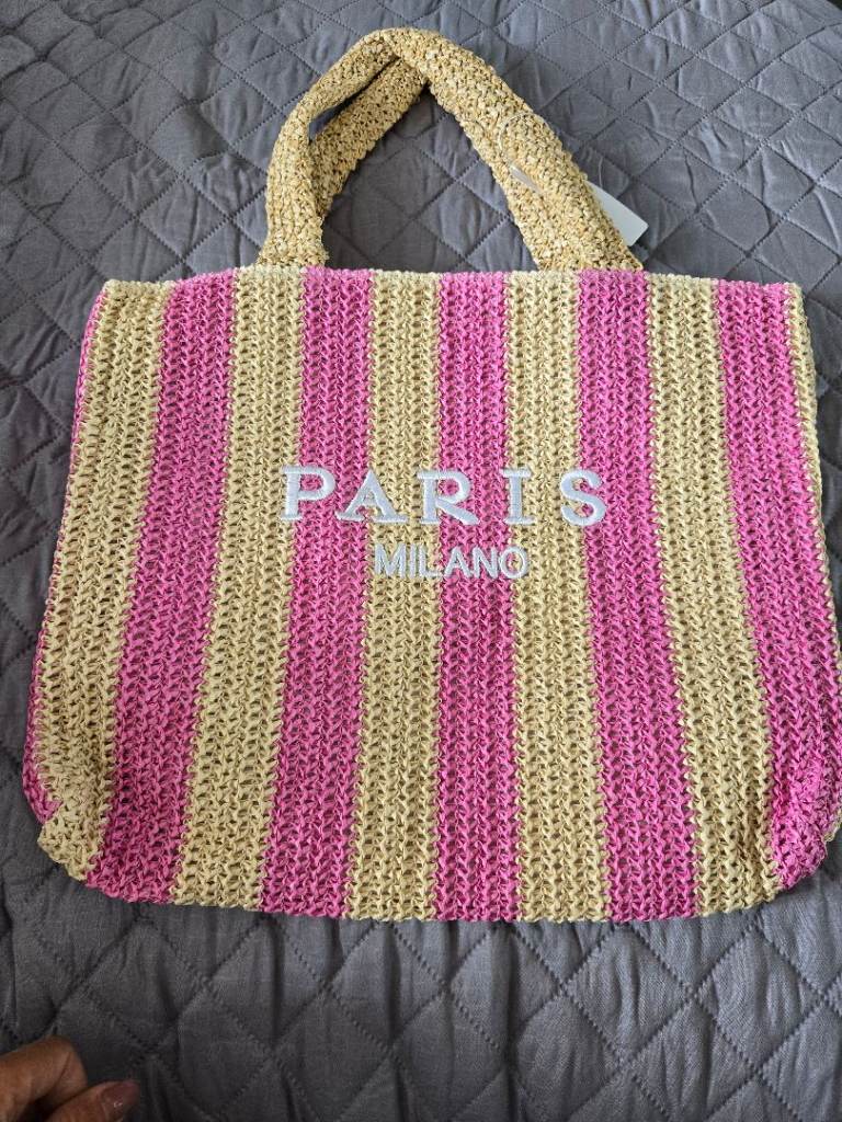 Paris Milano beach bag