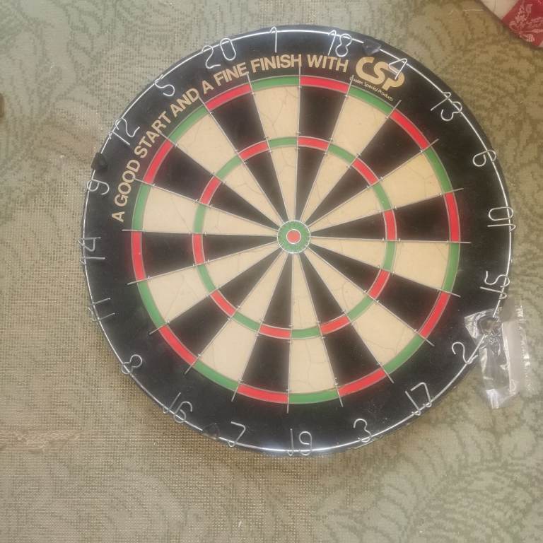 Proffesional Grade Sisal Dart Board 