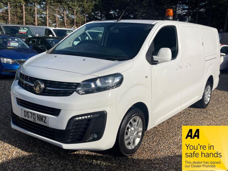 2020 Vauxhall Vivaro 2900 1.5d 100PS Sportive H1 Van PANEL VAN DIESEL Manual