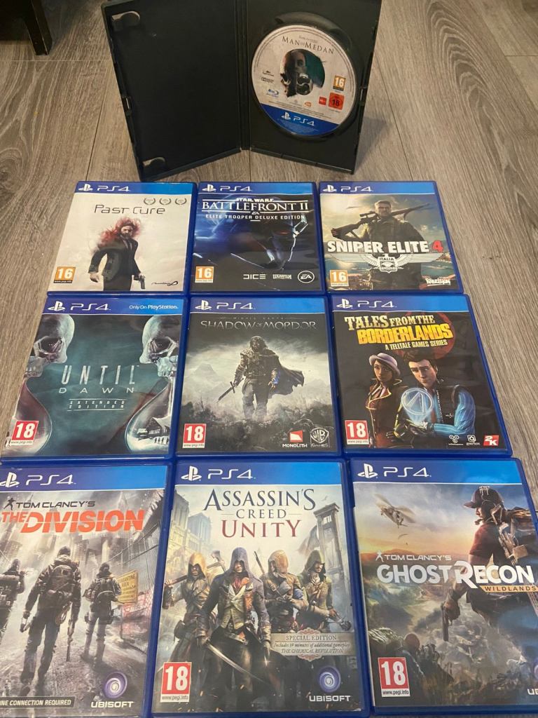 £60 PS4 PlayStation Games Bundle  10 Games 