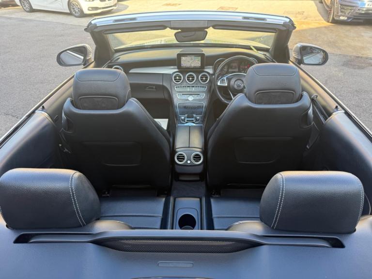 2018 Mercedes-Benz C Class 2.1 C220d AMG Line Cabriolet G-Tronic+ Euro 6 (s/s) 2dr CONVERTIBLE Di...