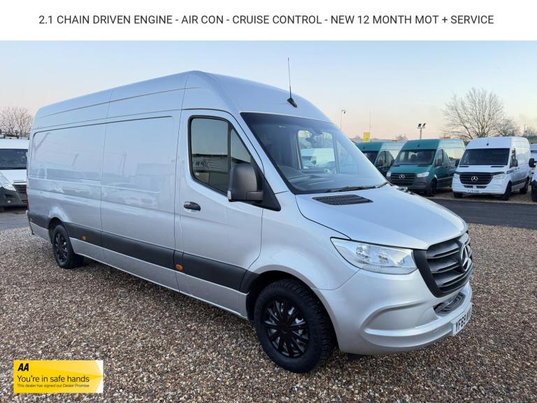 2019 Mercedes-Benz Sprinter 2.1 314 CDI Panel Van 5dr Diesel Manual RWD L3 H2 Euro 6 (143 ps) Pan...