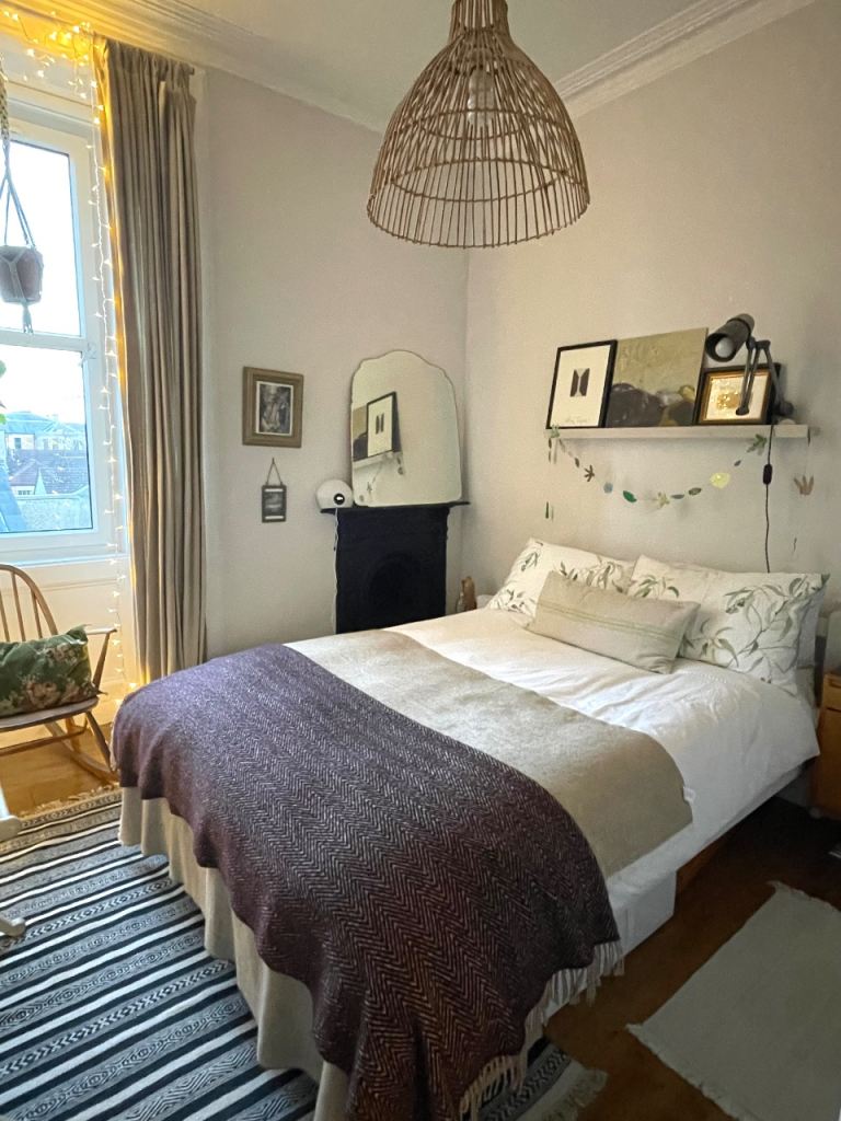 Beautifully decorated, cosy 1 bed flat to rent for 3 months in Sciennes