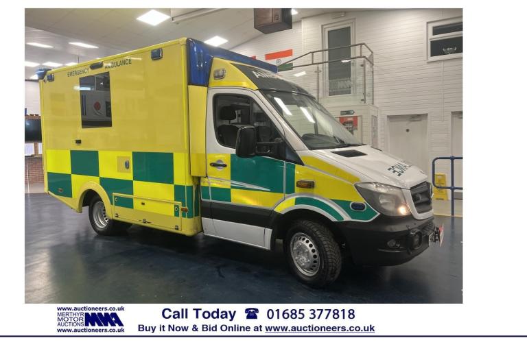 2015 Mercedes-Benz Sprinter 519 3.0CDI 190PS AUTO WAS BODY AMBULANCE / CAMPER -------------------...