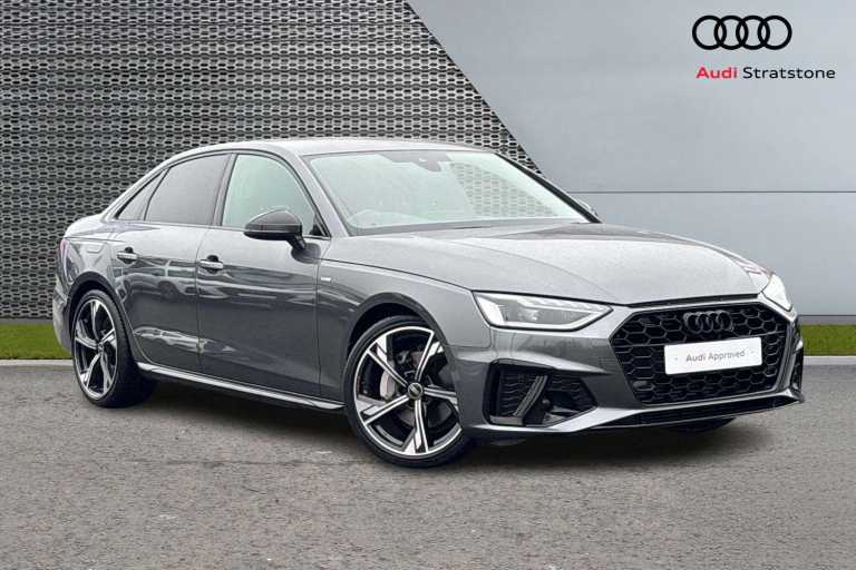 2023 Audi A4 40 TFSI 204 Black Edition 4dr S Tronic Saloon Petrol Automatic