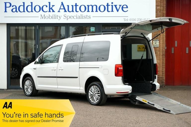 Volkswagen Caddy Maxi Life TDI Automatic, Disabled, Wheelchair Accessible