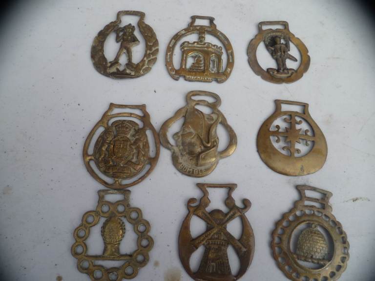 Horse Brasses Horse Harness Brass inc Mr Bumble  