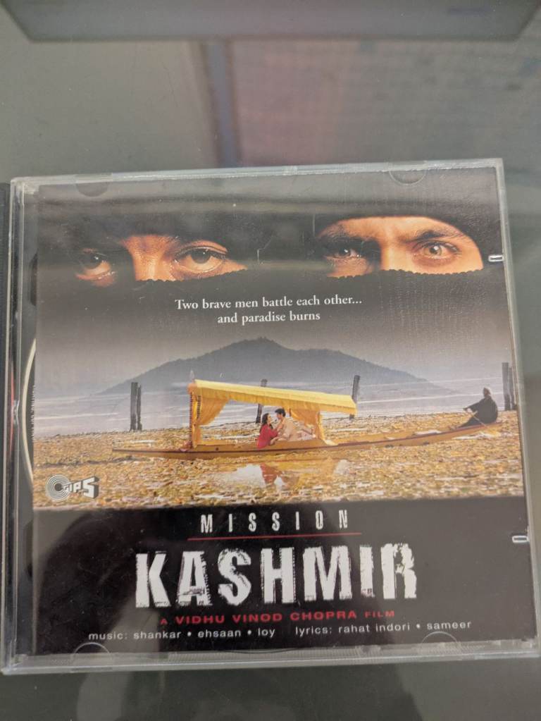 Mission Kashmir Indian Asian Hindi Bollywood Movie Soundtrack Songs Music CD ref 9